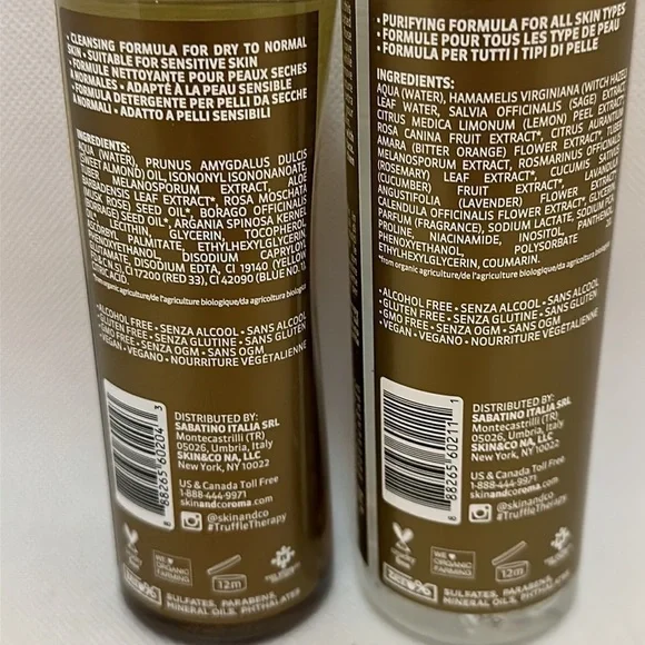 Samara Vegan Crossbody Bag with Skin & Co Truffle Therapy Toner & Cleansing Oil - Picture 6 of 11